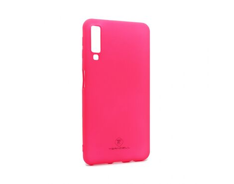 Silikonska futrola Teracell Giulietta - Samsung A750FN Galaxy A7 2018 mat pink.