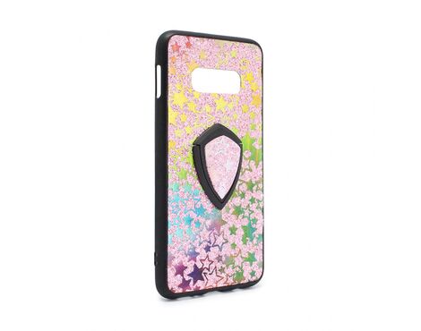 Futrola Colorful Star - Samsung G970 S10e + holder pink.