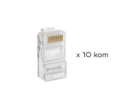 Konektor RJ45 CAT5 8P8C JWD-AD78 10 kom.