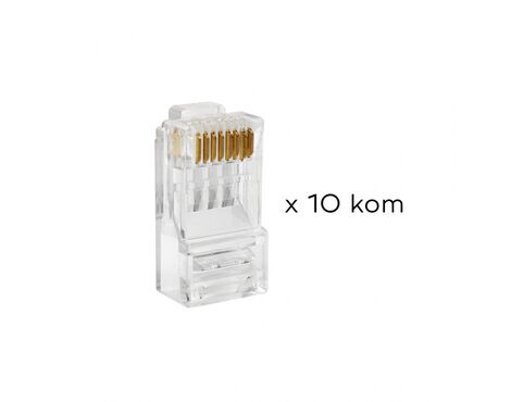 Konektor RJ45 CAT6 8P8C JWD-AD81 10 kom.