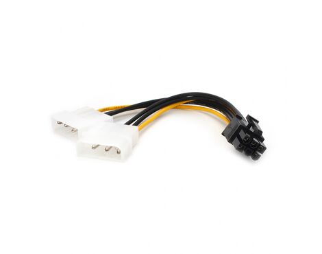 Kabl PCI-E 2x MOLEX na 6 pina JWD-POWER9.