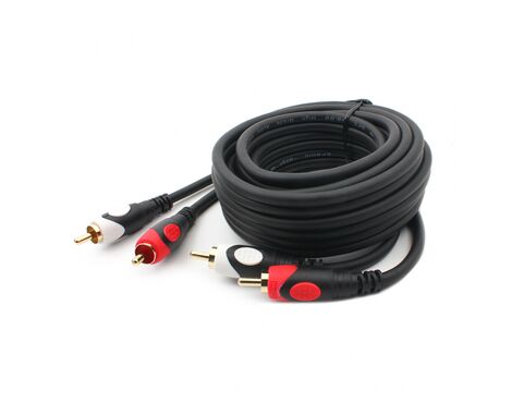 Kabl 2 RCA na 2 RCA bakarni JWD-AU06 3m.