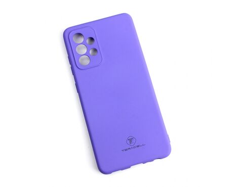 Silikonska futrola Teracell Giulietta - Samsung A525 Galaxy A52 4G/A526 Galaxy A52 5G/A528B Galaxy A52s 5G mat ljubicasta.