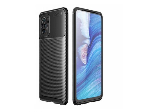 Futrola Defender Carbon - Xiaomi Redmi Note 10/Redmi Note 10S crna.