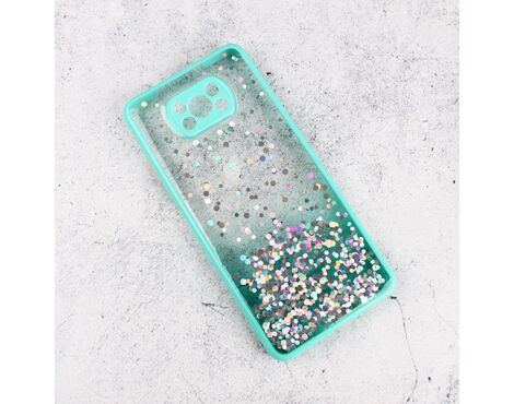 Futrola Frame Glitter - Xiaomi Poco X3/X3 NFC mint.