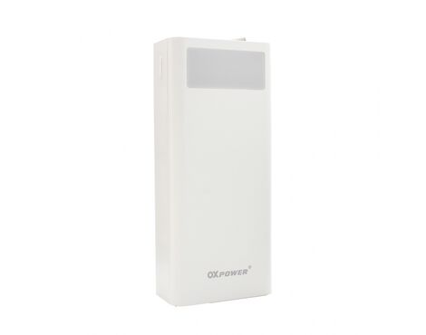 Back up baterija Oxpower PD40 PDQC 22.5W 40000 mAh bela.