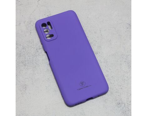 Silikonska futrola Teracell Giulietta - Xiaomi Redmi Note 10 5G mat ljubicasta.