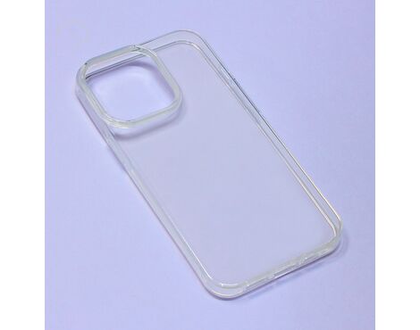 Silikonska futrola Skin - iPhone 13 Pro Transparent.