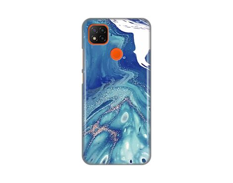 Silikonska futrola PRINT - Xiaomi Redmi 9C/Redmi 10A Blue Marble.