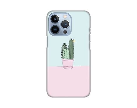 Silikonska futrola PRINT - iPhone 13 Pro Cactus.