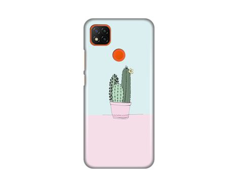 Silikonska futrola PRINT - Xiaomi Redmi 9C/Redmi 10A Cactus.