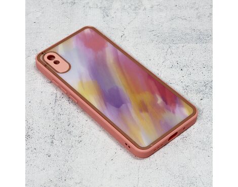 Futrola Candy Marble - Xiaomi Redmi 9A svetlo ljubicasta.