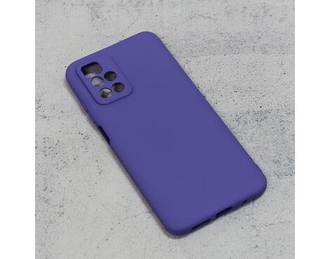 Silikonska futrola Teracell Giulietta - Xiaomi Redmi 10/Redmi 10 Prime mat ljubicasta.