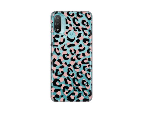 Silikonska futrola PRINT Skin - Motorola Moto E20 Animal.