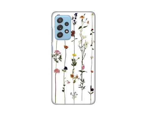 Silikonska futrola PRINT Skin - Samsung A536 Galaxy A53 5G Flower.