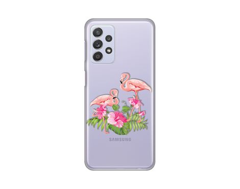 Silikonska futrola PRINT Skin - Samsung A336 Galaxy A33 5G Flamingo.