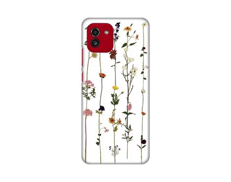 Silikonska futrola PRINT Skin - Samsung A035 Galaxy A03 Flower.