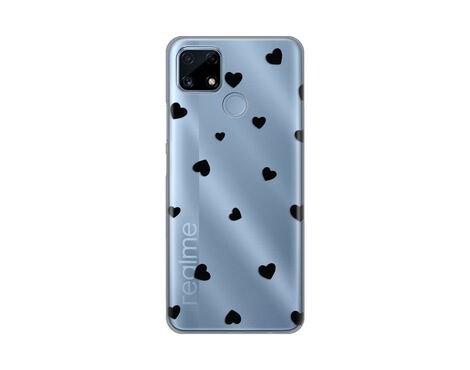 Silikonska futrola PRINT Skin - Realme C25 Heart.