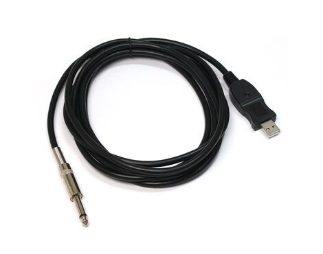 Kabl 6.35 m na USB Guitarski Audio kabl JWD-AU23 3M.