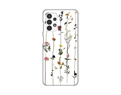 Silikonska futrola PRINT Skin - Samsung A135 Galaxy A13 4G Flower.