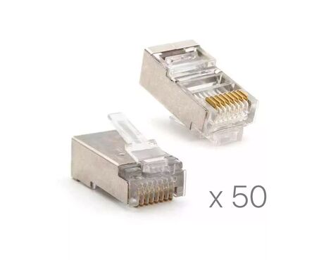 Konektor RJ45 metalni CAT5 JWD-AD79 50 kom.