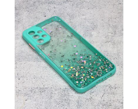 Futrola Frame Glitter - Samsung A135 Galaxy A13 4G mint.