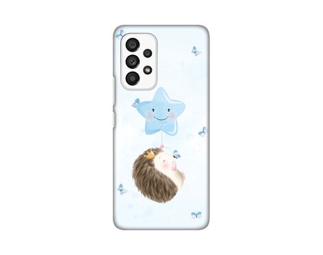 Silikonska futrola PRINT Skin - Samsung A536 Galaxy A53 5G Hedgehog.