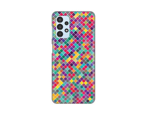 Silikonska futrola PRINT Skin - Samsung A135 Galaxy A13 4G Colorful cubes.