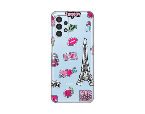 Silikonska futrola PRINT Skin - Samsung A135 Galaxy A13 4G Love Paris.