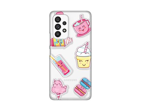 Silikonska futrola PRINT Skin - Samsung A536 Galaxy A53 5G Ice cream.