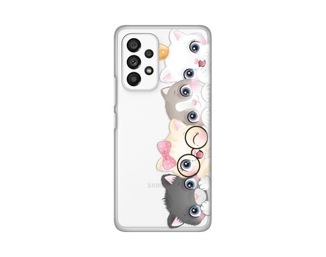 Silikonska futrola PRINT Skin - Samsung A536 Galaxy A53 5G Cats.