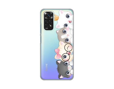 Silikonska futrola PRINT Skin - Xiaomi Redmi Note 11/Redmi Note 11s Cats.