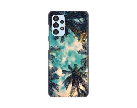 Silikonska futrola PRINT Skin - Samsung A135 Galaxy A13 4G Palm tree.