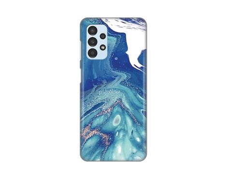 Silikonska futrola PRINT - Samsung A135 Galaxy A13 4G Blue Marble.