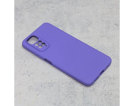 Silikonska futrola Teracell Giulietta - Xiaomi Redmi Note 11/Redmi Note 11s mat ljubicasta.