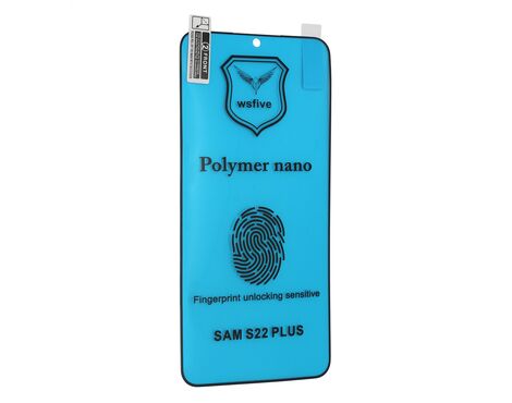 Folija Polymer Nano - Samsung Galaxy S22 Plus crna.