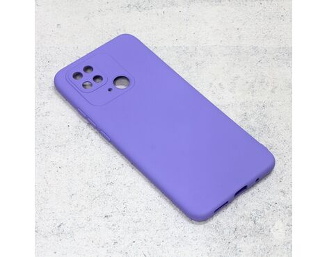 Silikonska futrola Teracell Giulietta - Xiaomi Redmi 10C mat ljubicasta.