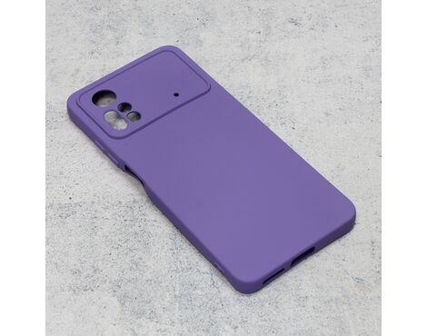 Futrola Nano Silikon - Xiaomi Poco X4 Pro 5G ljubicasta.