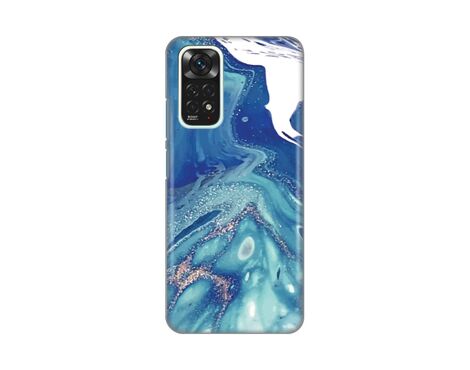 Silikonska futrola PRINT - Xiaomi Redmi Note 11/Redmi Note 11s Blue Marble.