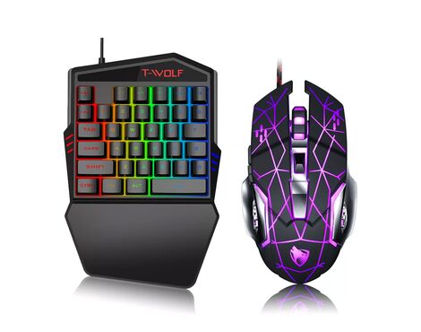 Combo set Gaming T-Wolf TF900 2u1.