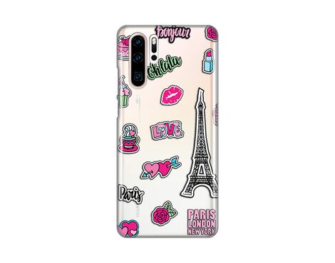 Silikonska futrola PRINT Skin - Huawei P30 Pro Love Paris.