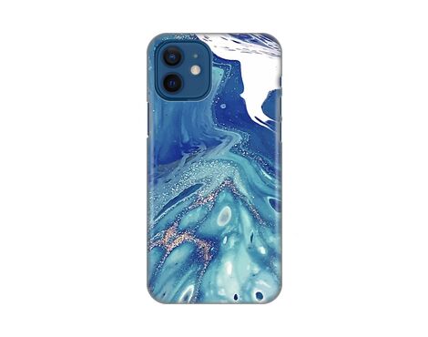 Silikonska futrola PRINT - iPhone 12 6.1 Blue Marble.