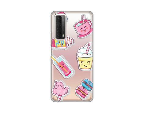 Silikonska futrola PRINT Skin - Huawei P Smart 2021 Ice cream.