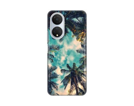 Silikonska futrola PRINT - Huawei Honor X7 Palm Tree.