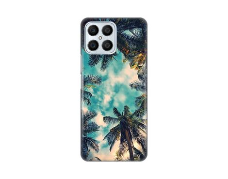 Silikonska futrola PRINT - Huawei Honor X8 Palm Tree.