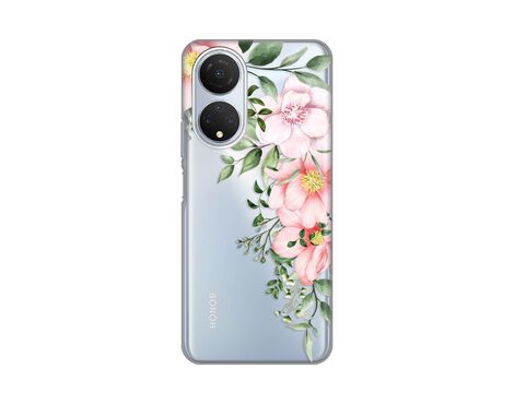 Silikonska futrola PRINT Skin - Huawei Honor X7 Gentle Rose Pattern.