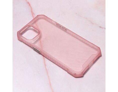 Futrola Carbon Crystal - iPhone 14 pink.