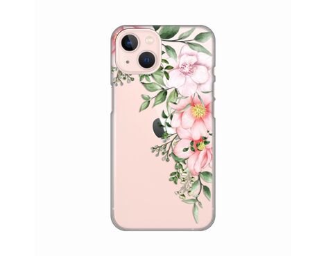 Silikonska futrola PRINT Skin - iPhone 13 Gentle Rose Pattern.