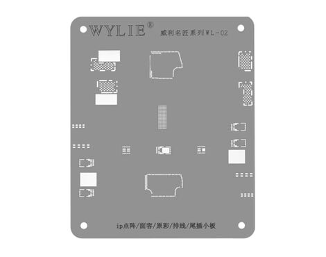 BGA Sito WYLIE WL-02 - popravku Iphone Face ID.