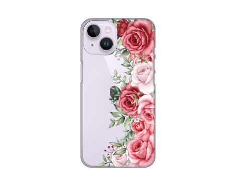 Silikonska futrola PRINT Skin - iPhone 14 Wild Roses.